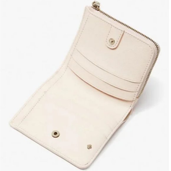 disney x kate spade minnie mouse clarabelle & friends small bifold wallet - Picture 2 of 14